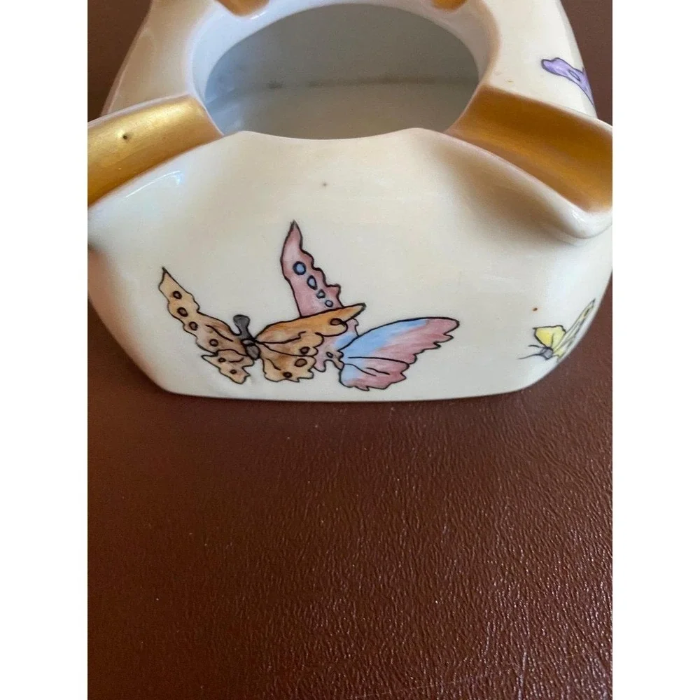 Vintage Noritake Butterfly Ash Tray